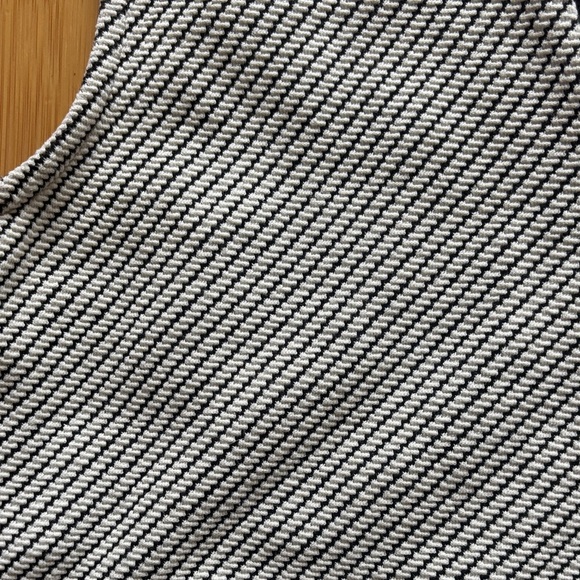 Maeve Black and White Striped Tank Top - Picture 3 of 5